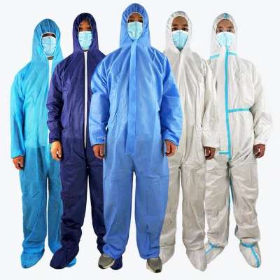 Unisex Coverall Waterproof Dust Proof Reusable Safety Virus Protection Suit Anti-static Work Clothes Protective Clothing