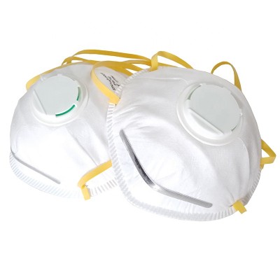 High Quality Daily Disposable Antipollution Anti Particulate Respirator Masks Dust Earloop Face Mask N95 With Breath Valve