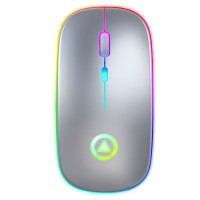 2.4G wireless gaming mouse rechargeable charging mouse ultra-thin silent office notebook mouse rat Gamer